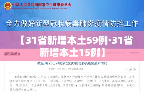 【31省新增本土59例·31省新增本土15例】 【31省新增本土59例·31省新增本土15例】
