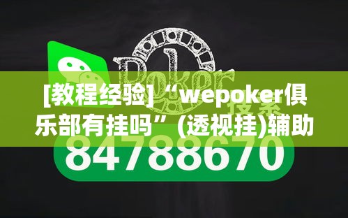 [教程经验]“wepoker俱乐部有挂吗	”(透视挂)辅助透视教程