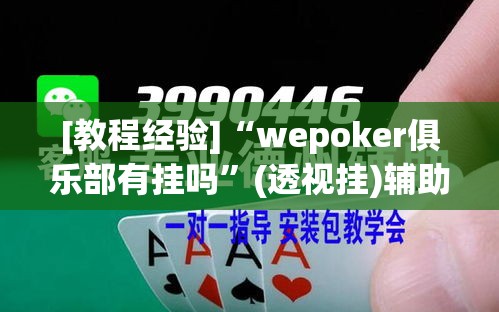 [教程经验]“wepoker俱乐部有挂吗	”(透视挂)辅助透视教程