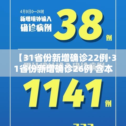 【31省份新增确诊22例·31省份新增确诊26例 含本土2例】