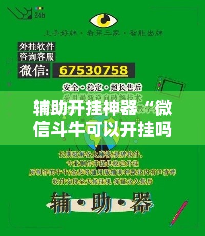 辅助开挂神器“微信斗牛可以开挂吗”透视开挂辅助教程