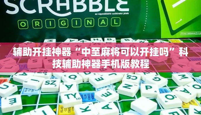 辅助开挂神器“中至麻将可以开挂吗	”科技辅助神器手机版教程