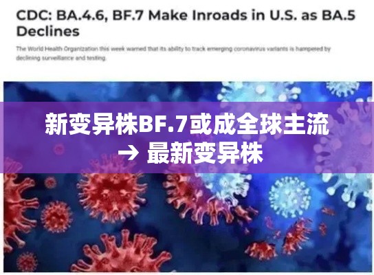 新变异株BF.7或成全球主流 → 最新变异株 新变异株BF.7或成全球主流 → 最新变异株