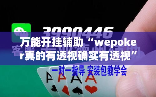 万能开挂辅助“wepoker真的有透视确实有透视”透视开挂辅助教程