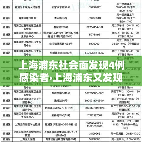 上海浦东社会面发现4例感染者›上海浦东又发现2例
