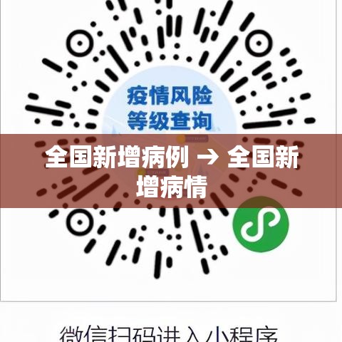 全国新增病例 → 全国新增病情