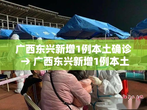 广西东兴新增1例本土确诊 → 广西东兴新增1例本土确诊病例