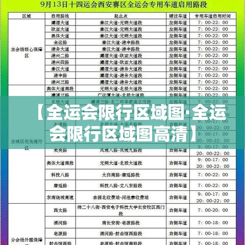 【全运会限行区域图·全运会限行区域图高清】 【全运会限行区域图·全运会限行区域图高清】
