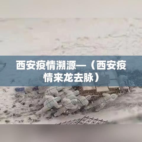 西安疫情溯源—(西安疫情来龙去脉) 西安疫情溯源—(西安疫情来龙去脉)