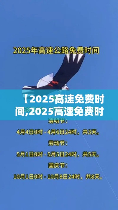 【2025高速免费时间,2025高速免费时间春节】