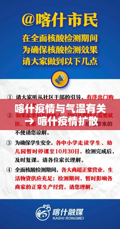 喀什疫情与气温有关 → 喀什疫情扩散 喀什疫情与气温有关 → 喀什疫情扩散