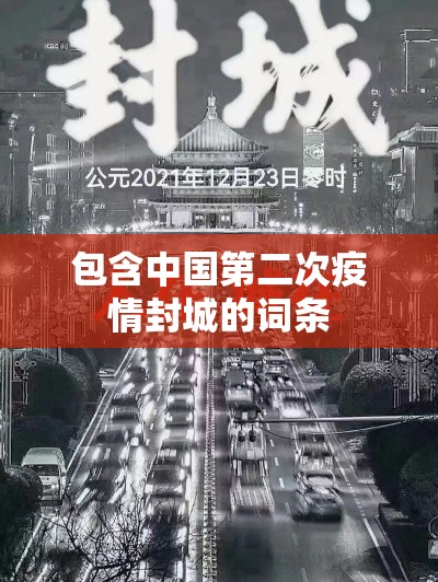 包含中国第二次疫情封城的词条 包含中国第二次疫情封城的词条