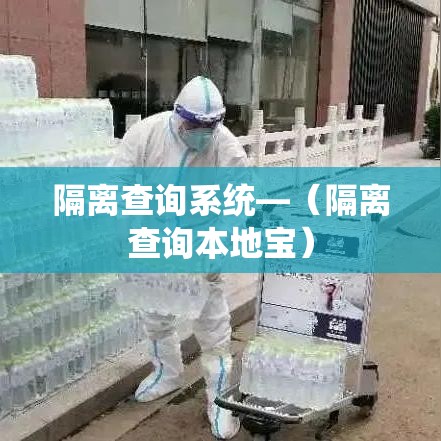 隔离查询系统—(隔离查询本地宝) 隔离查询系统—(隔离查询本地宝)
