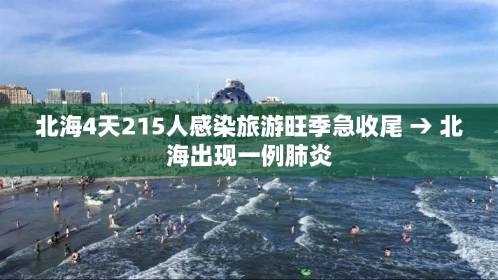 北海4天215人感染旅游旺季急收尾 → 北海出现一例肺炎