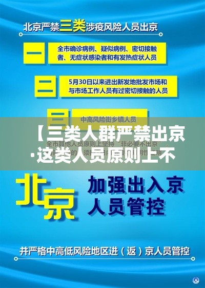 【三类人群严禁出京·这类人员原则上不允许出京】 【三类人群严禁出京·这类人员原则上不允许出京】