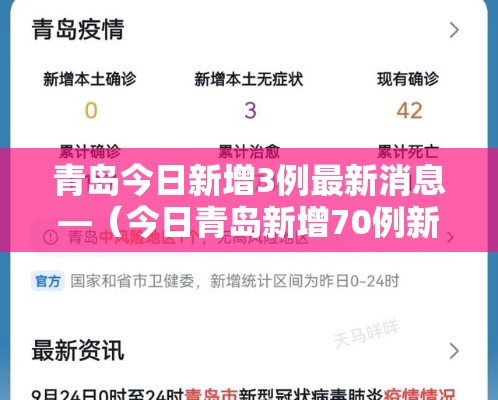 青岛今日新增3例最新消息—(今日青岛新增70例新冠) 青岛今日新增3例最新消息—(今日青岛新增70例新冠)