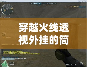 穿越火线透视外挂的简单介绍 穿越火线透视外挂的简单介绍