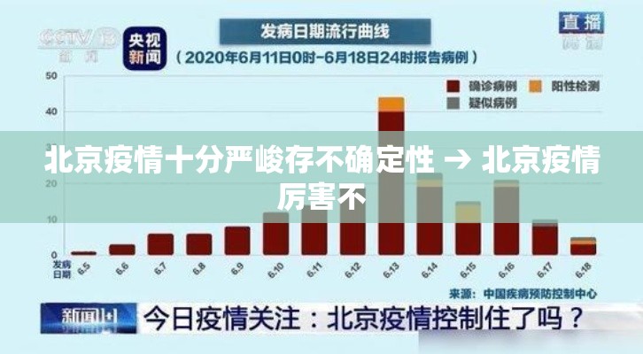 北京疫情十分严峻存不确定性 → 北京疫情厉害不 北京疫情十分严峻存不确定性 → 北京疫情厉害不