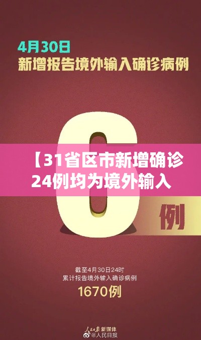 【31省区市新增确诊24例均为境外输入·31省新增25例境外输入确诊】 【31省区市新增确诊24例均为境外输入·31省新增25例境外输入确诊】