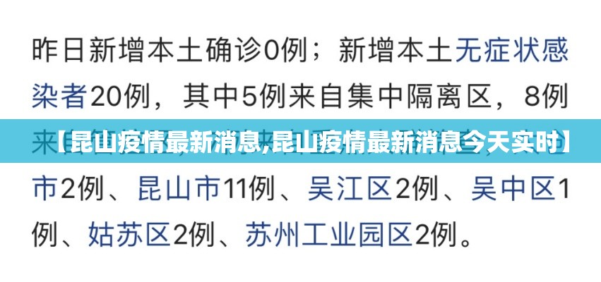 【昆山疫情最新消息,昆山疫情最新消息今天实时】
