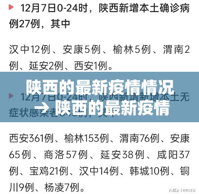 陕西的最新疫情情况 → 陕西的最新疫情情况怎么样