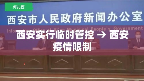 西安实行临时管控 → 西安疫情限制